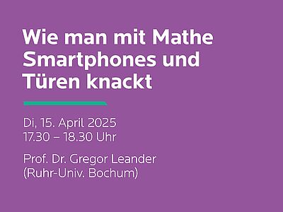 Vortrag Gregor Leander Flyer