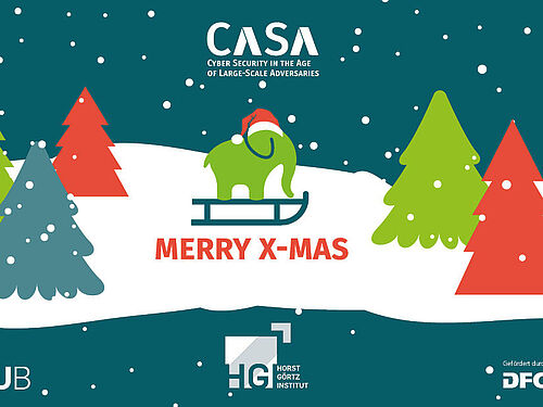 CASA Weihnachtskarte