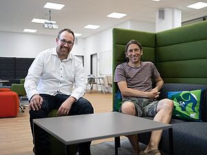 Peter Schwabe und Eike Kiltz