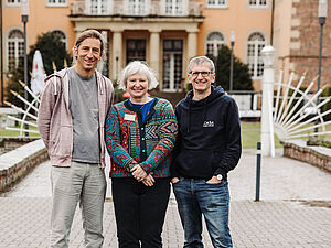 Photo Eike Kiltz, Angela Sasse und Christof Paar