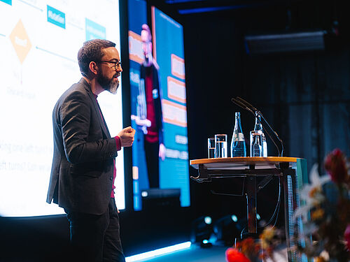 Kevin Borgolte at the stage